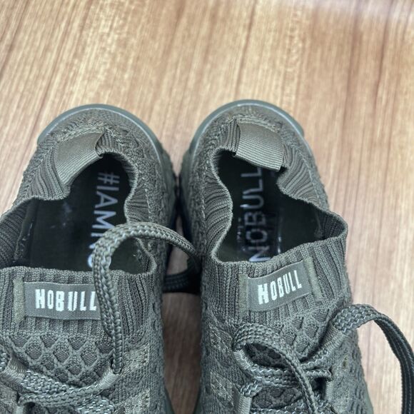 NOBULL Project Allday Knit Athletic GREEN Sneakers MENS 7.5 / WOMENS 9 WORN ONCE - Picture 7 of 9